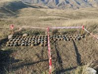 Azerbaijani defense ministry reveals number of found, neutralized mines in Tartar-Goranboy direction (PHOTO) - Gallery Thumbnail