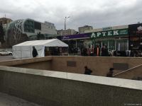 В Баку устанавливаются палатки для предновогодней торговли (ФОТО) - Gallery Thumbnail