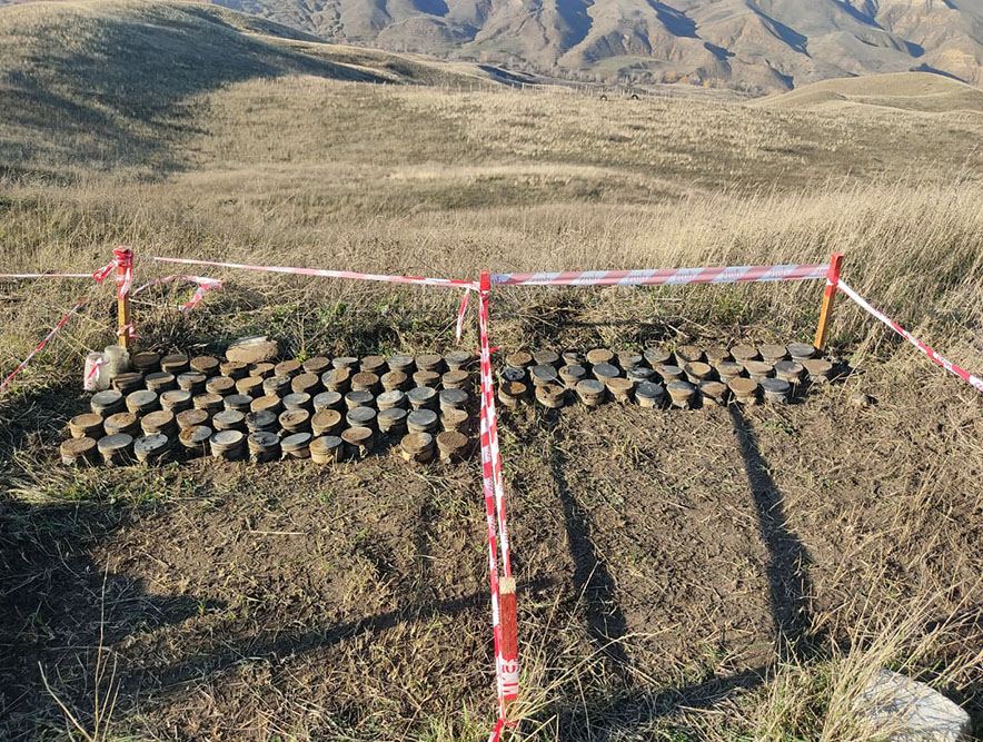 Инженерно-саперные подразделения ВС Азербайджана очистили от мин более 13 тыс. га освобожденных территорий (ФОТО) - Gallery Image