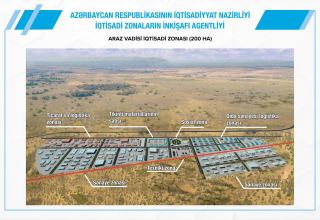 "Araz Vadisi İqtisadi Zonası”nın ərazisinin 70 hektarı minalardan təmizlənib