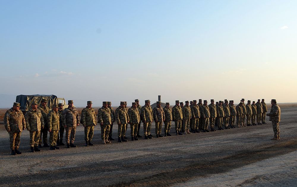 В артиллерийских подразделениях ВС Азербайджана прошли учения с боевыми стрельбами (ФОТО/ВИДЕО) - Gallery Image