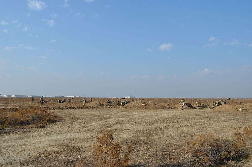 В артиллерийских подразделениях ВС Азербайджана прошли учения с боевыми стрельбами (ФОТО/ВИДЕО) - Gallery Image