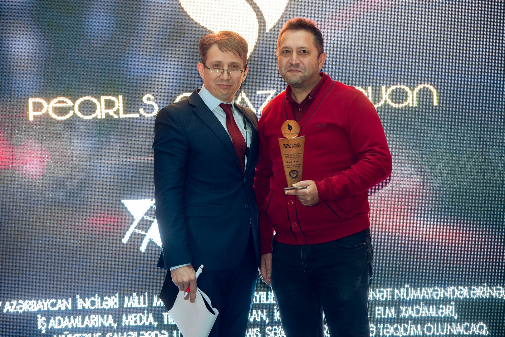 Народные и заслуженные артисты удостоены премии Pearls Of Azerbaijan 2021 (ФОТО)