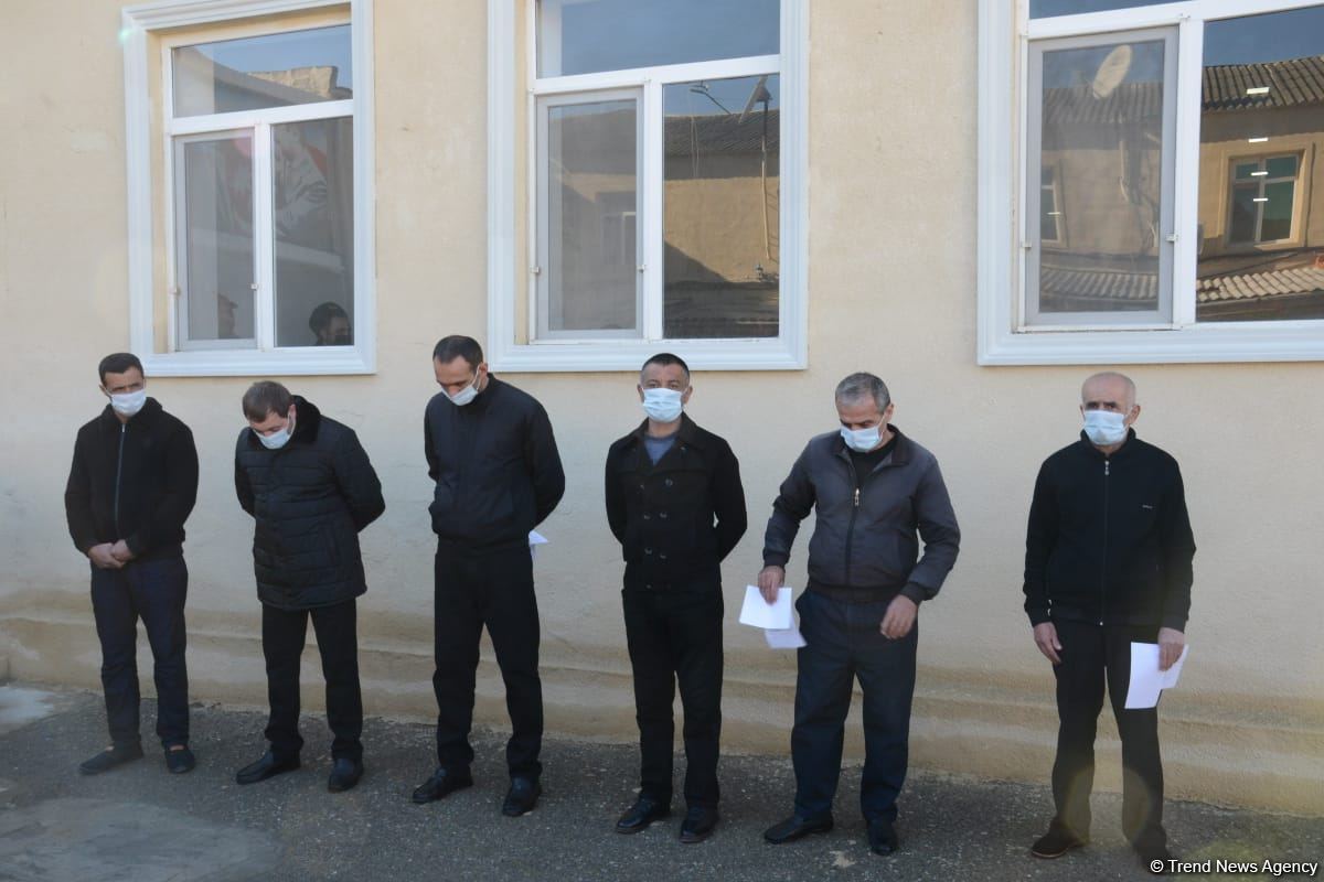 В рамках акта об амнистии из исправительного учреждения № 2 Пенитенциарной службы освобождены 7 человек – минюст Азербайджана (ФОТО) - Gallery Image