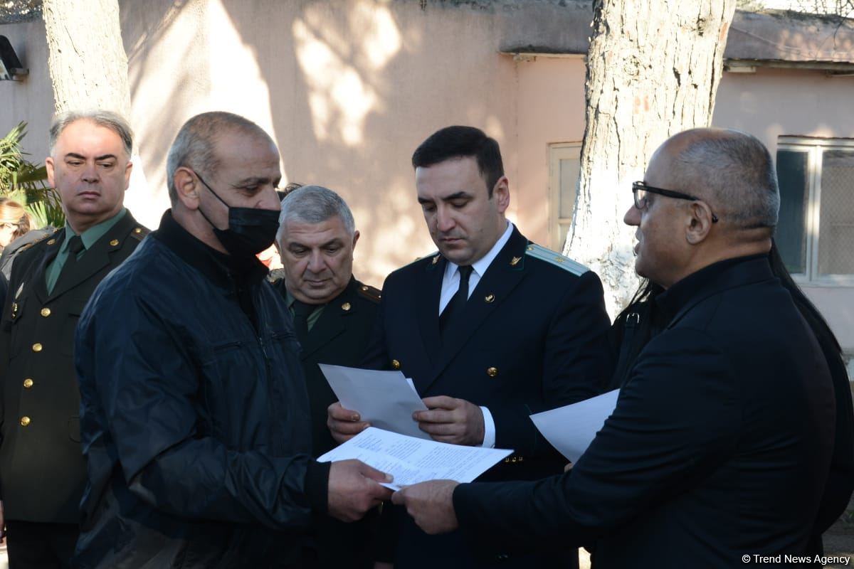 Azerbaijan’s justice ministry talks number of people released under amnesty act from correctional institution № 1  (PHOTO)