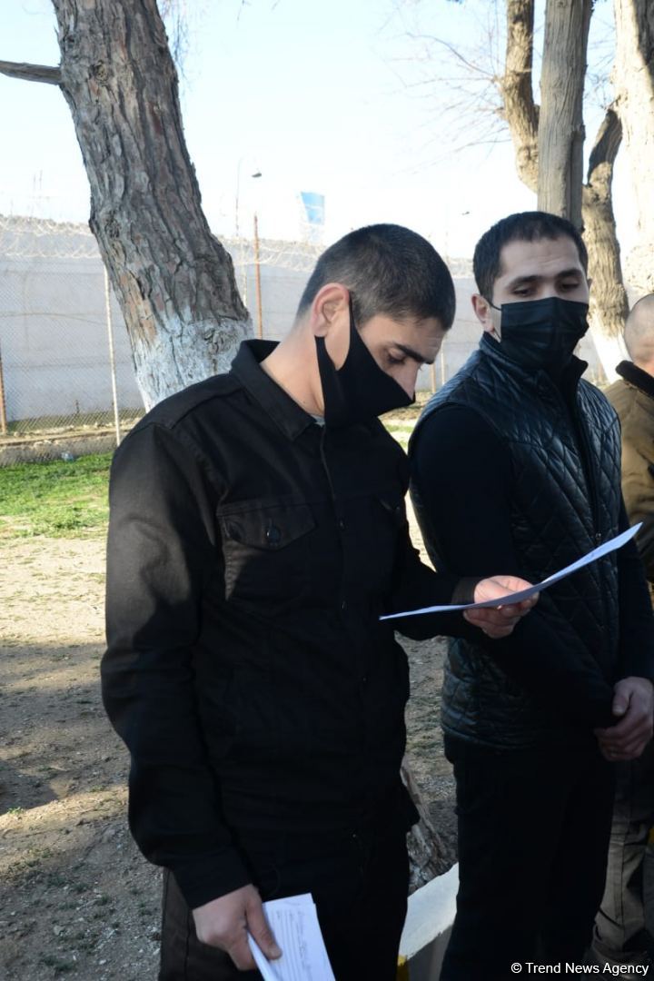 С 5 ноября акт об амнистии применен в отношении 1787 осужденных – минюст Азербайджана (ФОТО) - Gallery Image