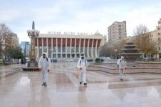 В Баку прошел общегородской санитарный день (ФОТО) - Gallery Thumbnail