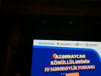 Azərbaycanda Könüllülərinin IV Həmrəylik Forumu keçirilib (FOTO) - Gallery Thumbnail