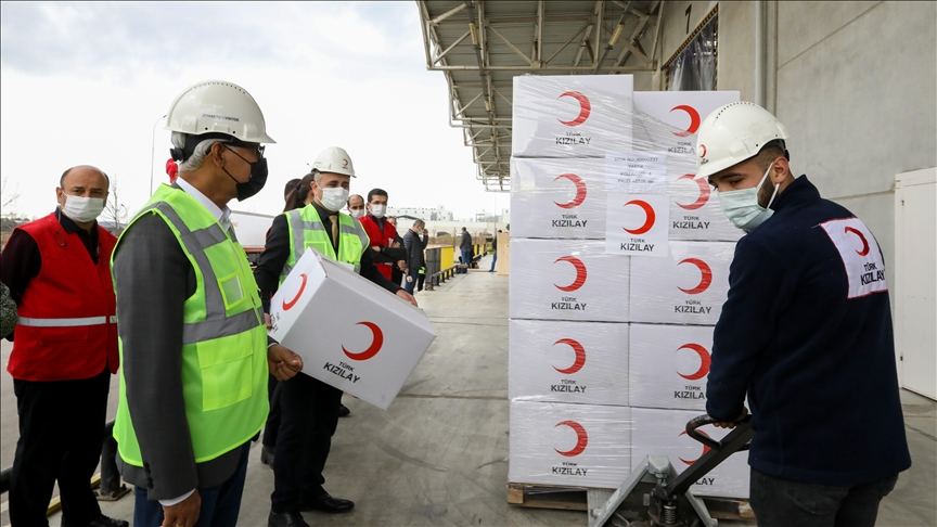 Турция направила гуманитарную помощь на границу Беларуси и Польши