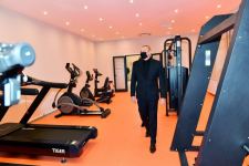 President Ilham Aliyev and First Lady Mehriban Aliyeva view conditions created at Guba Olympic Sports Complex (PHOTO/VIDEO) - Gallery Thumbnail