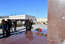 Президент Ильхам Алиев и Первая леди Мехрибан Алиева встретились с жителями поселка Гонагкенд (ФОТО/ВИДЕО) (версия 2)