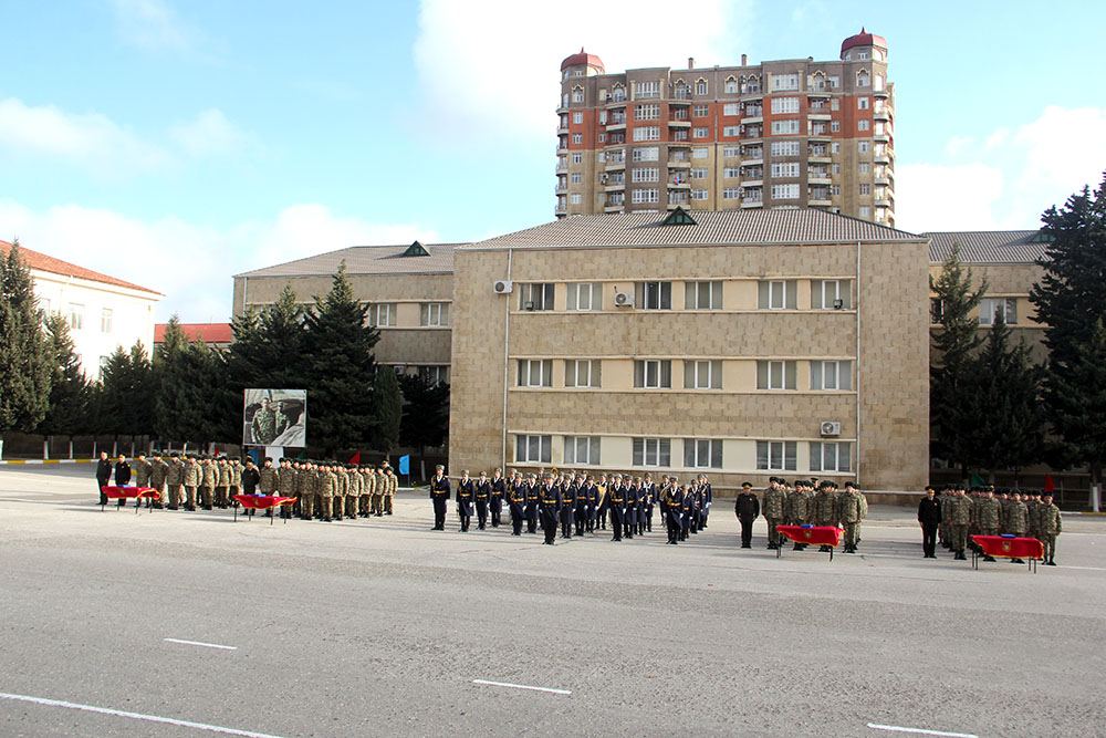 Состоялась церемония выпуска курса подготовки офицеров запаса ВС Азербайджана (ФОТО/ВИДЕО)