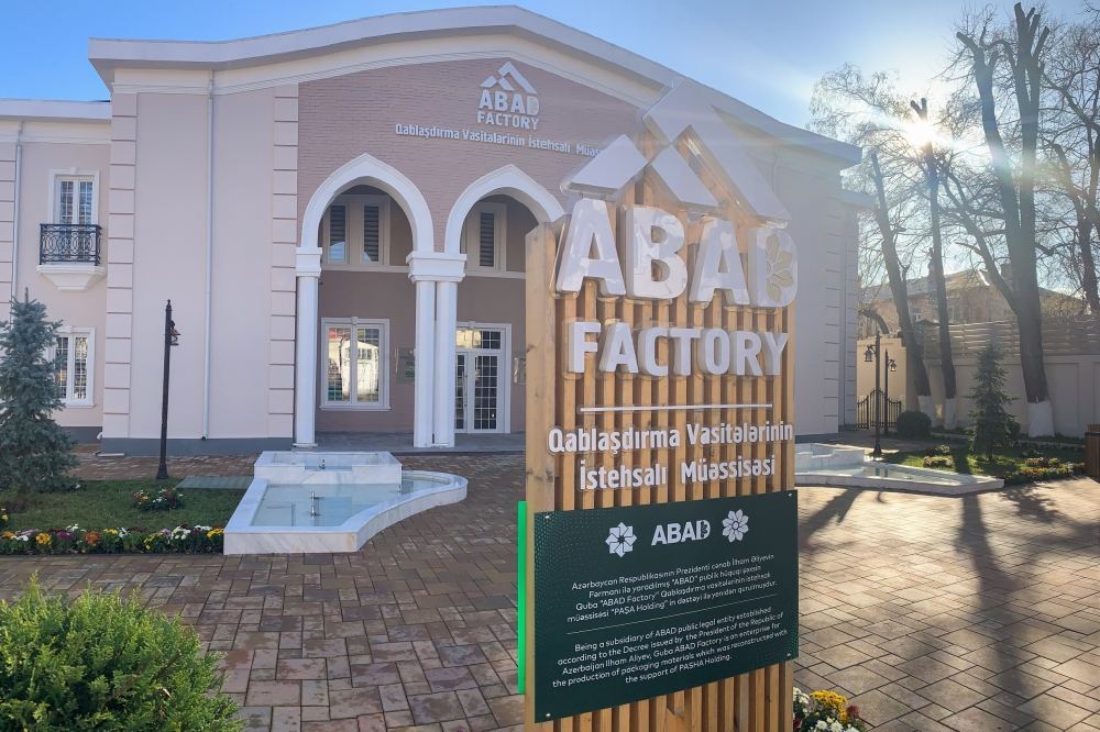 Президент Ильхам Алиев и Первая леди Мехрибан Алиева приняли участие в открытии предприятия Quba ABAD Factory (ФОТО/ВИДЕО) - Gallery Image