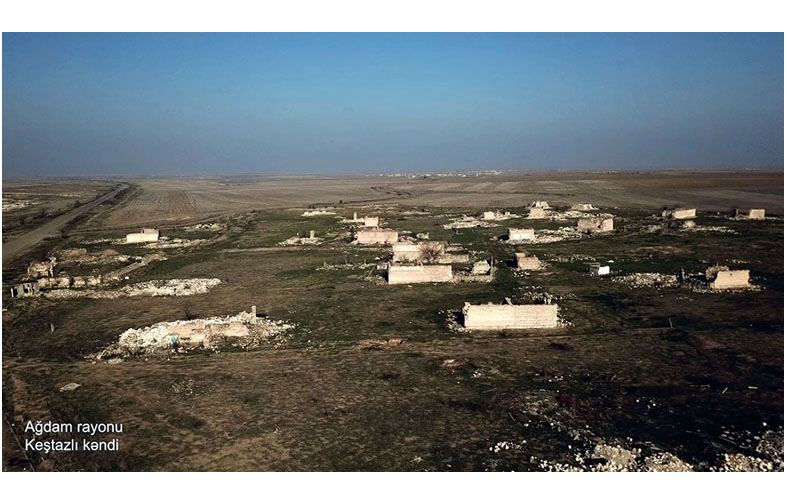 Azerbaijan shows footage liberated Keshtazli village in Aghdam (VIDEO)