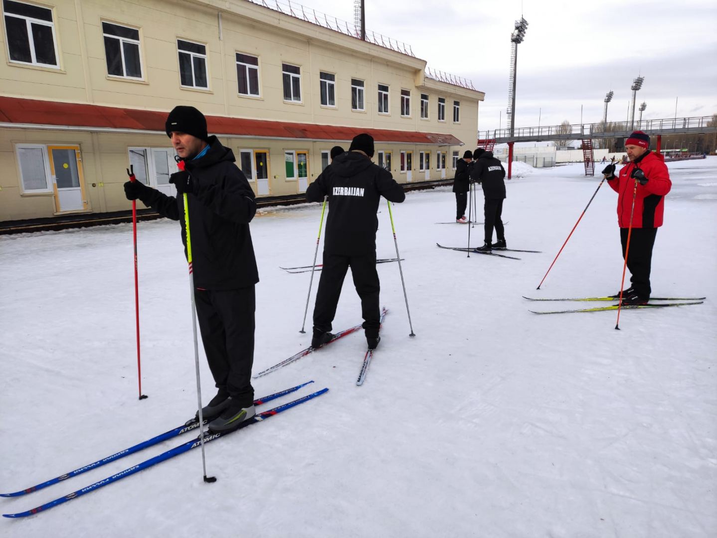 Герои Карабахской войны в России занимаются зимними видами спорта (ВИДЕО, ФОТО)