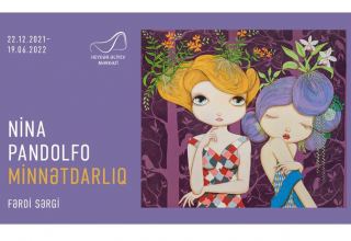 В Центре Гейдара Алиева откроется персональная выставка бразильской художницы Нины Пандольфо