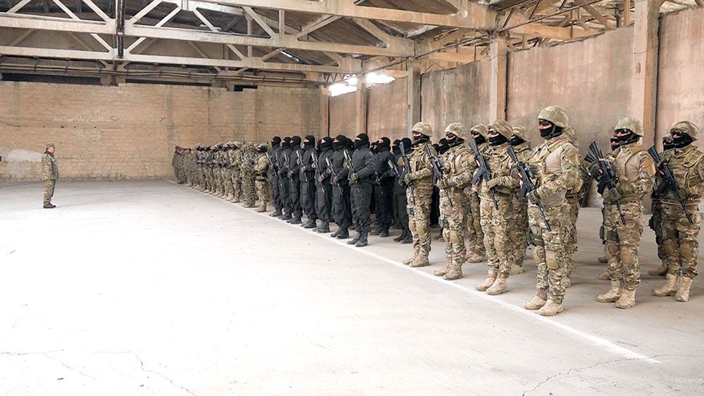 В Нахчыване прошли учения спецназа (ФОТО/ВИДЕО)