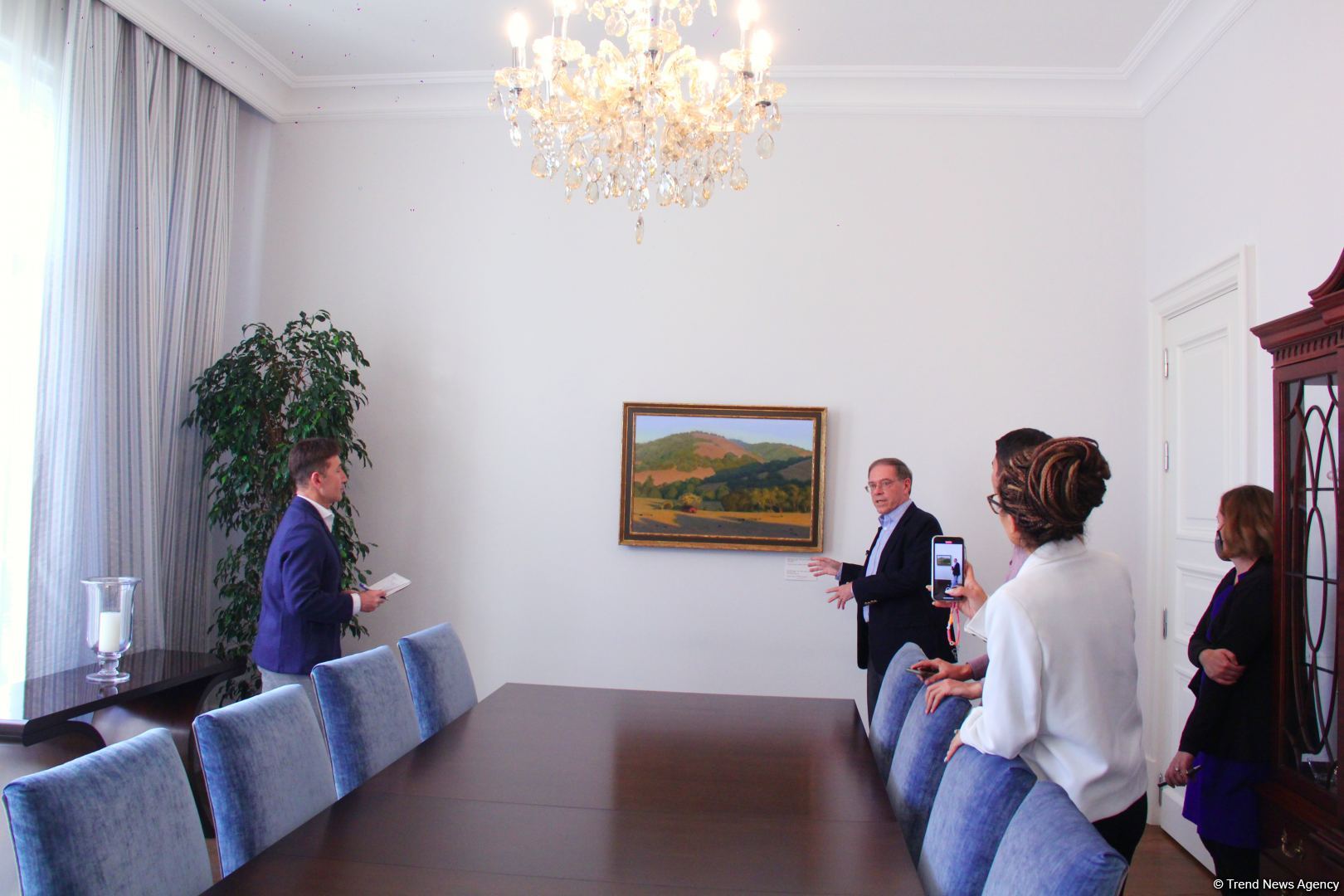 In the world of arts: report from evening at residence of US Ambassador to Azerbaijan (Exclusive, PHOTO) - Gallery Image