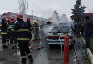 “Azərişıq” əməkdaşına məxsus avtomobilin yandırılmasına münasibət bildirib