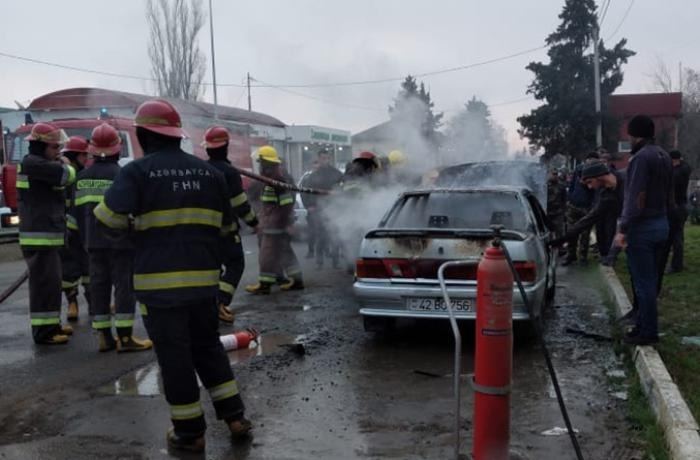 “Azərişıq” əməkdaşına məxsus avtomobilin yandırılmasına münasibət bildirib