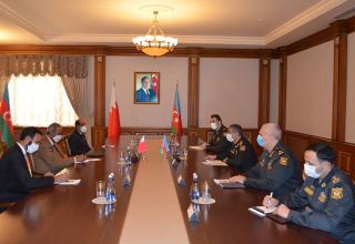 Обсуждено военное сотрудничество между Азербайджаном и Бахрейном (ФОТО)