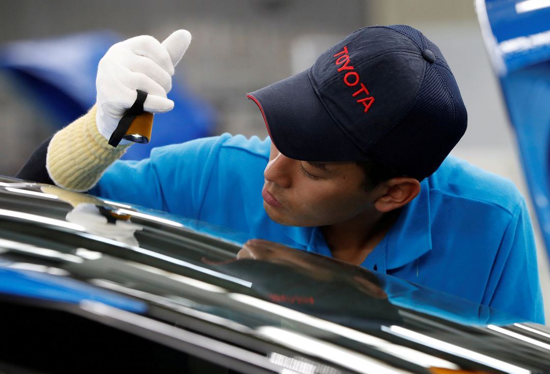 Toyota приостановит работу производственных линий на некоторых заводах в Японии