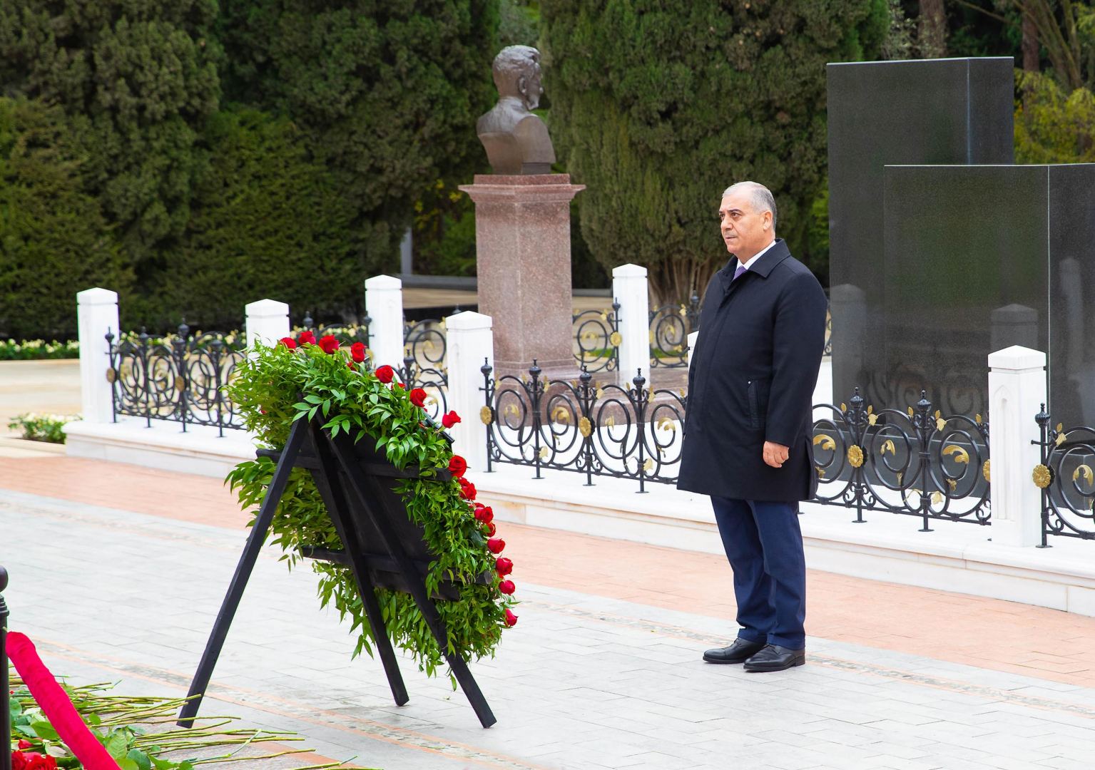 Сотрудники СГБ Азербайджана почтили память общенационального лидера Гейдара Алиева (ФОТО)