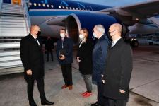 President Ilham Aliyev arrives in Belgium on working visit to participate in VI Summit of Eastern Partnership Program (PHOTO/VIDEO)