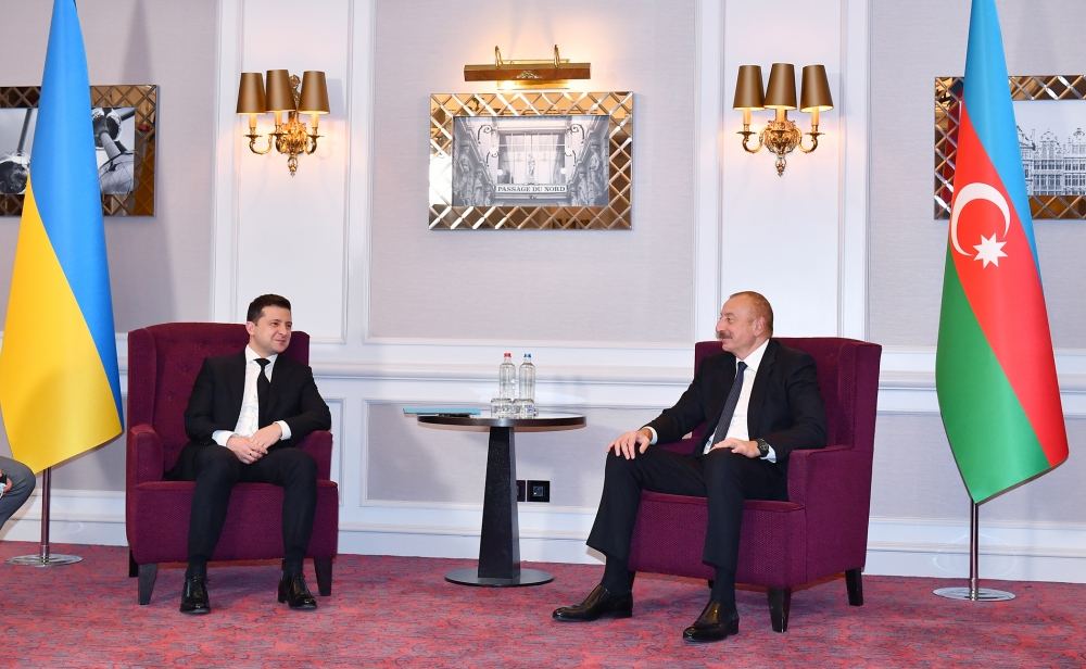 Prezident İlham Əliyev Brüsseldə Ukrayna Prezidenti Volodimir Zelenski ilə görüşüb (FOTO/VİDEO) (YENİLƏNİB)