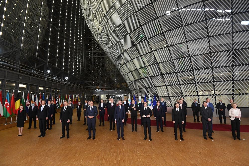 President Ilham Aliyev attended Eastern Partnership Summit of European Union in Brussels (PHOTO/VIDEO)