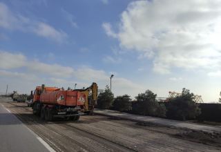 8 Noyabr prospektində təmir işləri üç gün ərzində davam etdiriləcək - Anar Nəcəfli (FOTO)