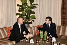 President of Azerbaijan and Prime Minister of Armenia held informal meeting on initiative of French President in Brussels (PHOTO/VIDEO)