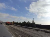 На крупном проспекте в Баку идут ремонтные работы (ФОТО)