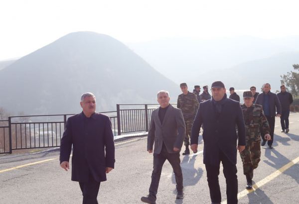 Спецпредставитель Президента Азербайджана посетил поселок Суговушан и село Талыш Тертерского района (ФОТО)