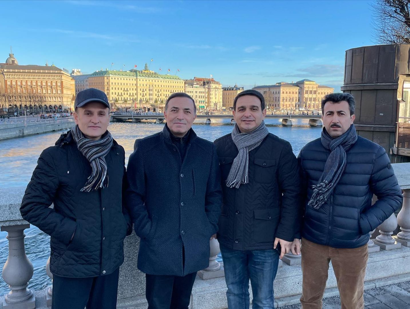 Великолепная четверка азербайджанцев покорила города Королевства Швеция (ВИДЕО, ФОТО)