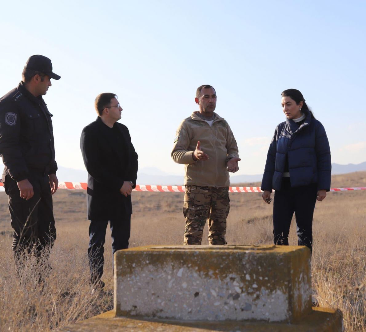 Омбудсмен Азербайджана осуществила миссию по установлению фактов разрушения кладбищ в Агдамском районе (ФОТО)