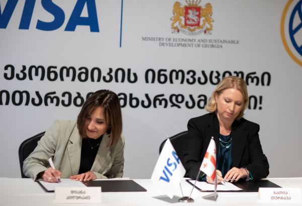 Georgia, Visa to co-op to support SMEs