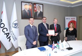 British Council issues certificate to Baku Higher Oil School