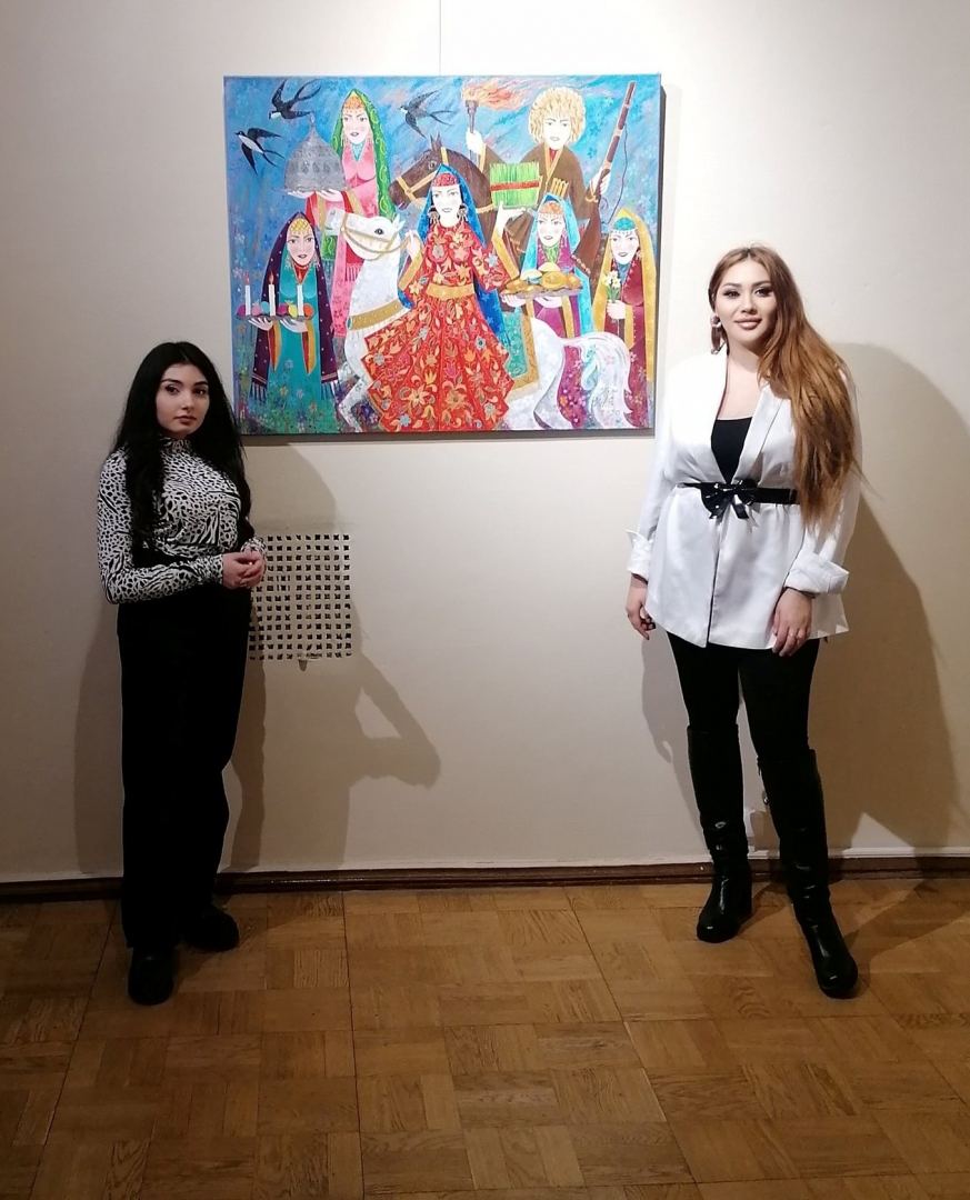 Ковровые узоры азербайджанского художника представлены в Украине (ФОТО)