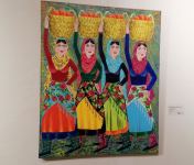 Ковровые узоры азербайджанского художника представлены в Украине (ФОТО)
