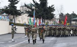 President Ilham Aliyev, First Lady Mehriban Aliyeva attend opening of military unit in Hadrut settlement (PHOTO/VIDEO)