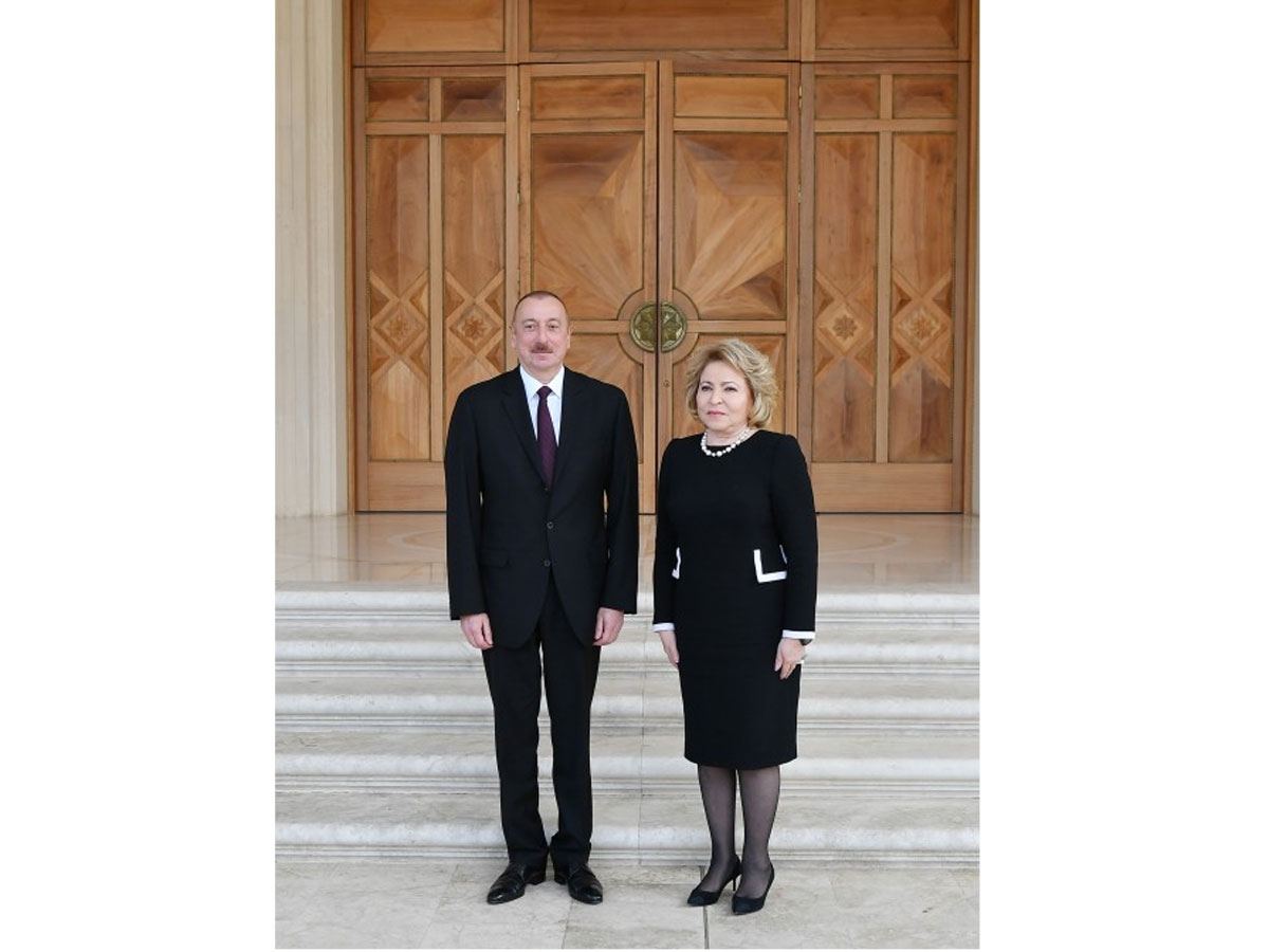 Chairperson of Federation Council of Russia's Federal Assembly phones President Ilham Aliyev