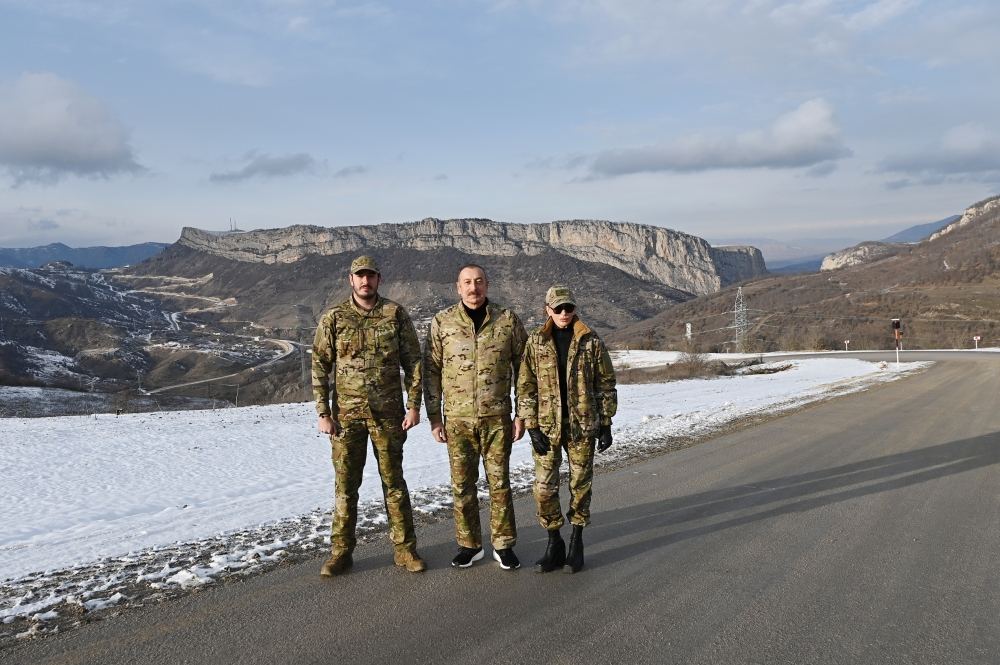 President Ilham Aliyev, First Lady Mehriban Aliyeva and family members visit Shusha (PHOTO/VIDEO)