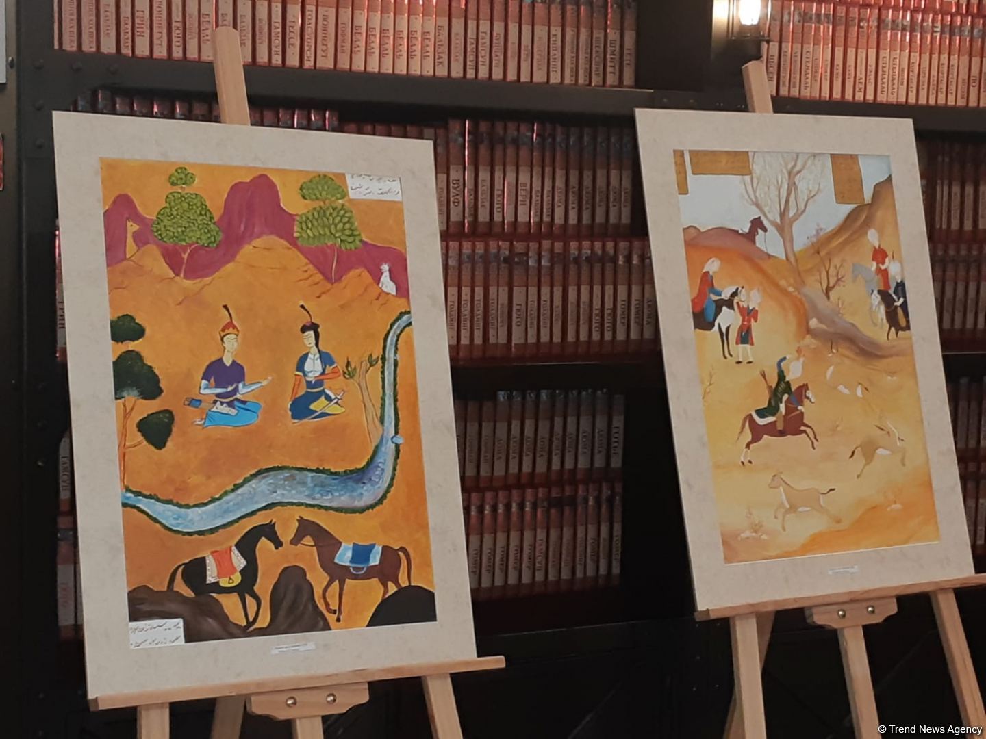 "Семь красавиц" на картинах, или Как Низами Гянджеви вдохновляет художников (ФОТО)