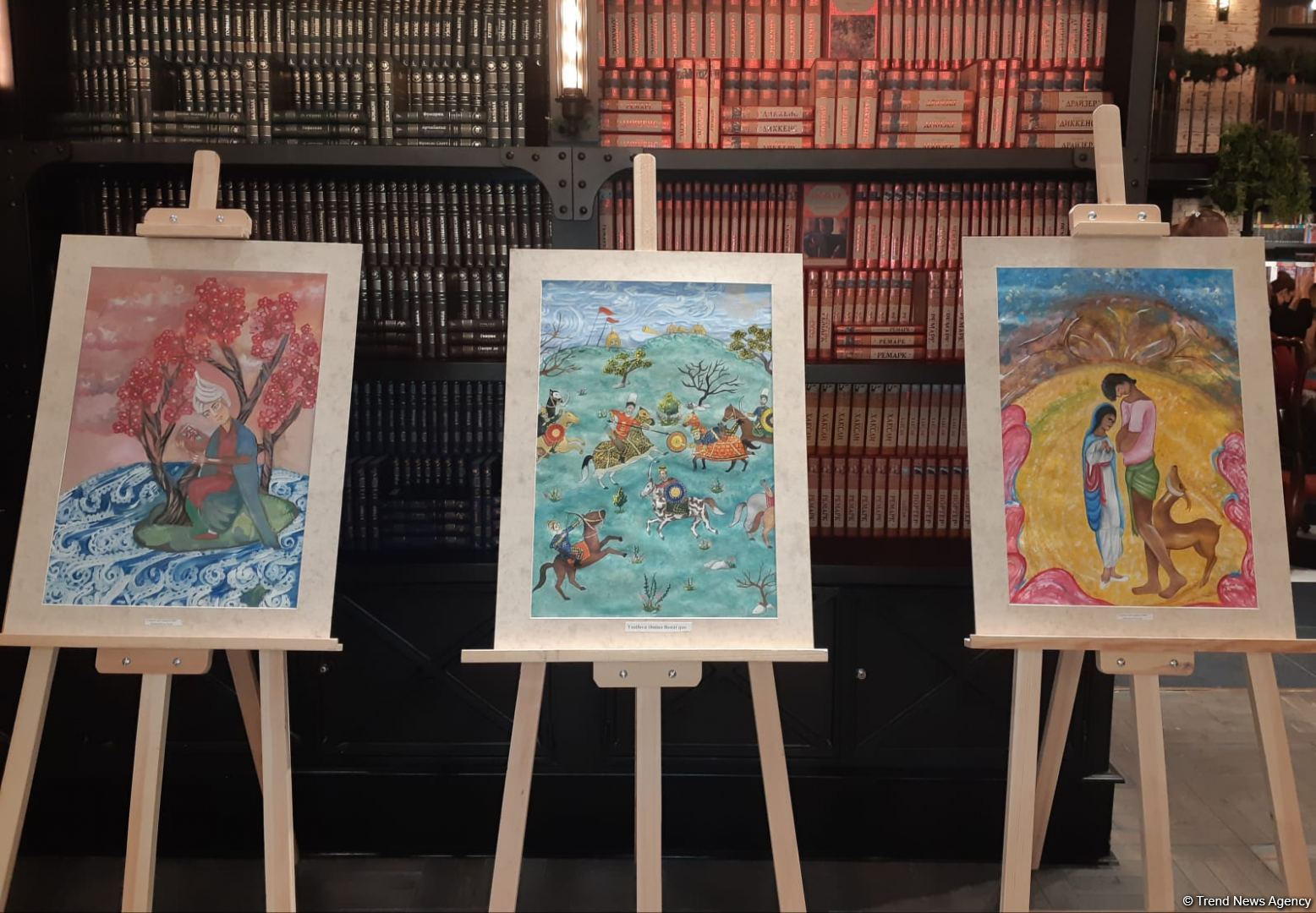 "Семь красавиц" на картинах, или Как Низами Гянджеви вдохновляет художников (ФОТО)