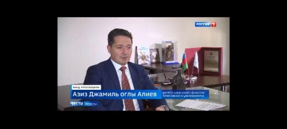 Rossiya 1 TV channel shows reportage about President Ilham Aliyev and Azerbaijan (PHOTO/VIDEO)