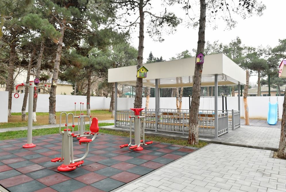 Первый вице-президент Мехрибан Алиева ознакомилась с условиями, созданными в новом Центре аутизма, построенном Фондом Гейдара Алиева (ФОТО/ВИДЕО) - Gallery Image