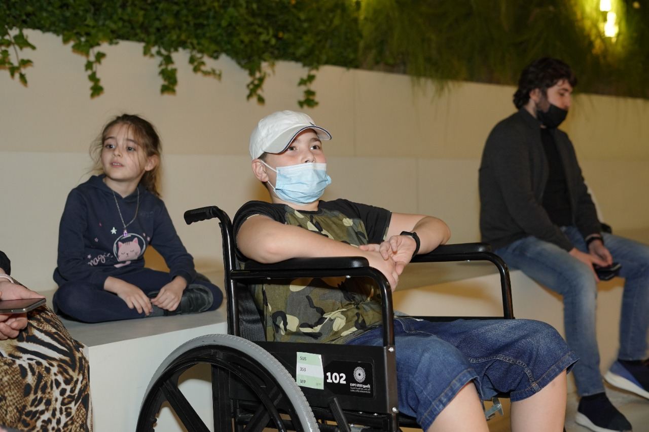При поддержке Фонда Гейдара Алиева лица с ограниченными возможностями здоровья выступили на Expo 2020 Dubai (ФОТО)