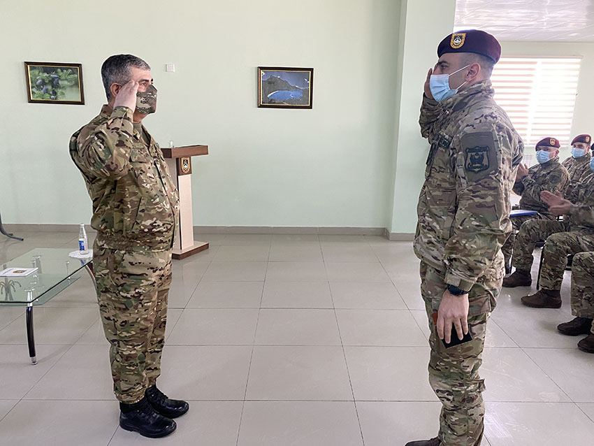 Министр обороны Азербайджана посетил воинскую часть Сил спецназа (ФОТО/ВИДЕО)