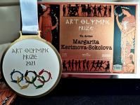 Художница из Азербайджана и Германии отмечена призом Олимпийских игр в области искусства (ФОТО)